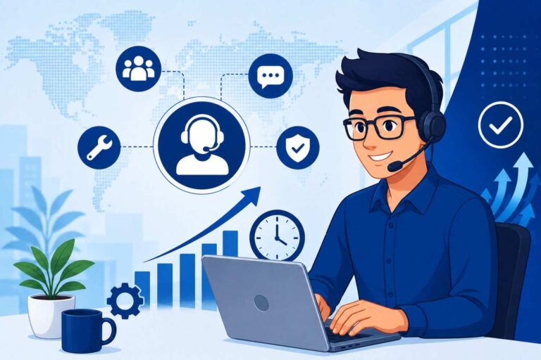 How Tech Support Outsourcing Improves Business Efficiency 